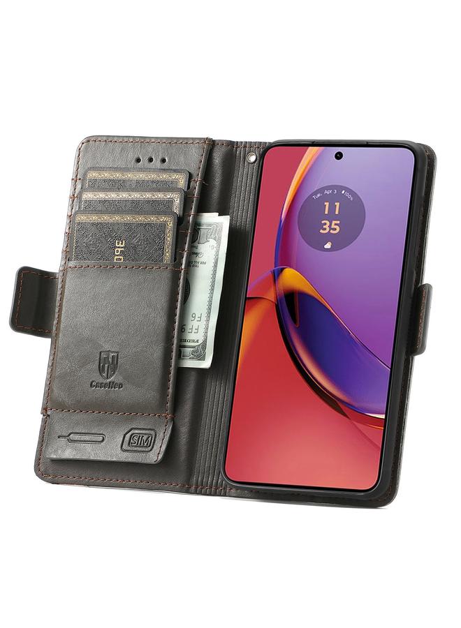 اس-توب جراب لهاتف Motorola Moto G84 CaseNeo جراب هاتف جلدي مزدوج مغناطيسي - Image 3
