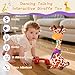 LLUKEME Dancing Talking Giraffe Toy Stuffed Animal Baby Toy Repeating What You Say Glowing Musical Electronic Giraffe Gifts for Toddlers 13 Years Old Easter Gift for Kids New Giraffe - Image 4
