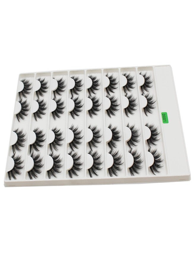 Vayator →Vayator 16 Pairs 3D Mink Hair False Eyelashes Natural Thick Long Eye Lashes Wispy Makeup Beauty Extension Tools (D001) - Image 5