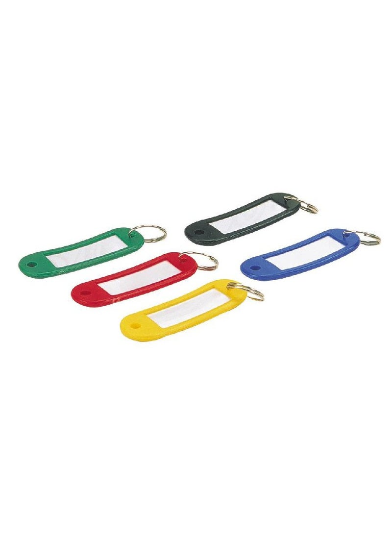 ROCO 50-Piece Plastic Keychain Set Multicolour - Image 1
