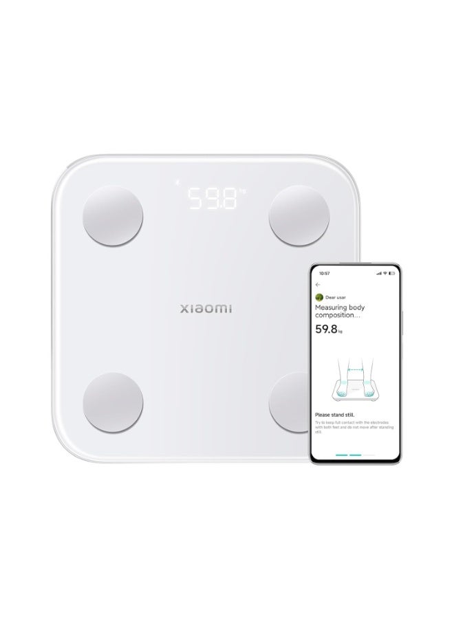 Xiaomi Body Composition Scale S400 Smart Digital Bathroom Scale Bluetooth Body Fat Scale with 25 Health Metrics Heart Rate Monitor up to 150kg - Image 1