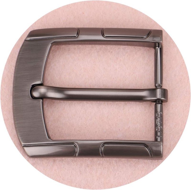 McFanBe 1.5 Inches (38-40 mm) Belt Buckle Single Prong Square Replacement Buckle for Men Women Belt - Image 3