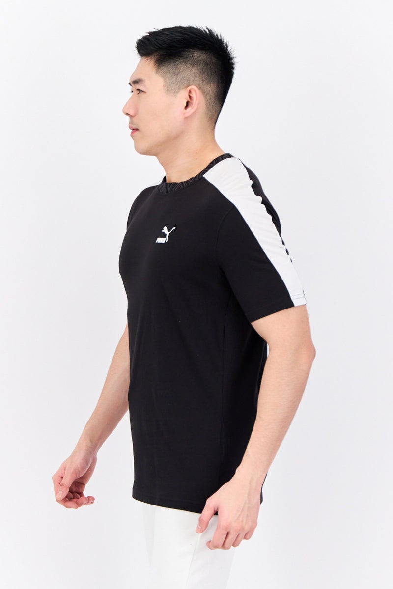 PUMA Men Relaxed Fit Short Sleeves Training T-Shirt, Black  - Image 2