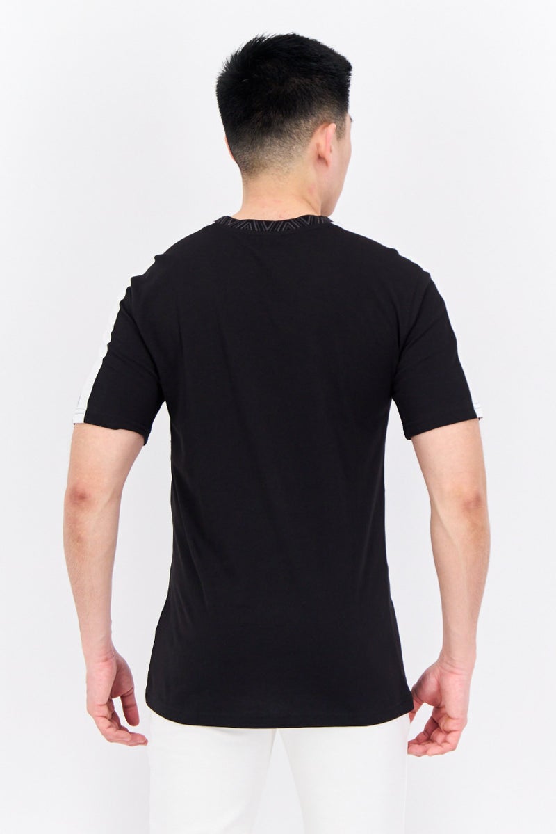 PUMA Men Relaxed Fit Short Sleeves Training T-Shirt, Black  - Image 3