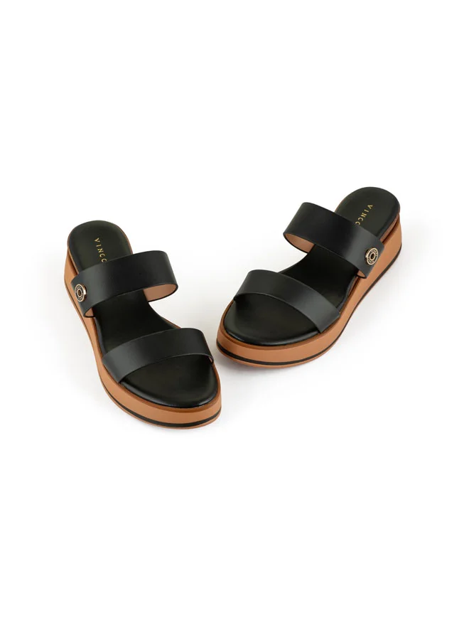 Vincci Women Multi Strap Wedge Sandals
