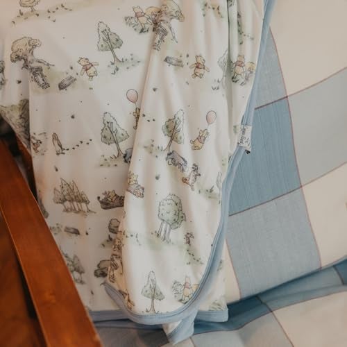Copper Pearl Jumbo 3Layer Baby Blanket Soft Baby Quilts for Boys and Girls Breathable Cozy Toddler Blanket Baby Quilt for Newborns 46x46 Premium PolyesterRayon Hundred Acre Wood - Image 3