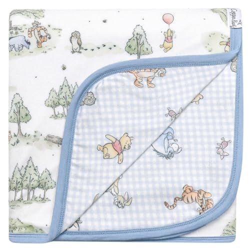 Copper Pearl Jumbo 3Layer Baby Blanket Soft Baby Quilts for Boys and Girls Breathable Cozy Toddler Blanket Baby Quilt for Newborns 46x46 Premium PolyesterRayon Hundred Acre Wood - Image 1