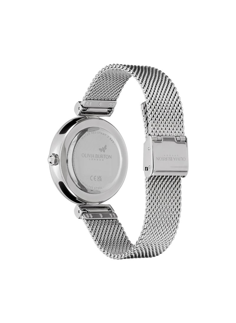 OLIVIA BURTON ROUND ANALOG WOMEN'S BLUSH SUNRAY CASE WATCH - 24000095 - Image 5