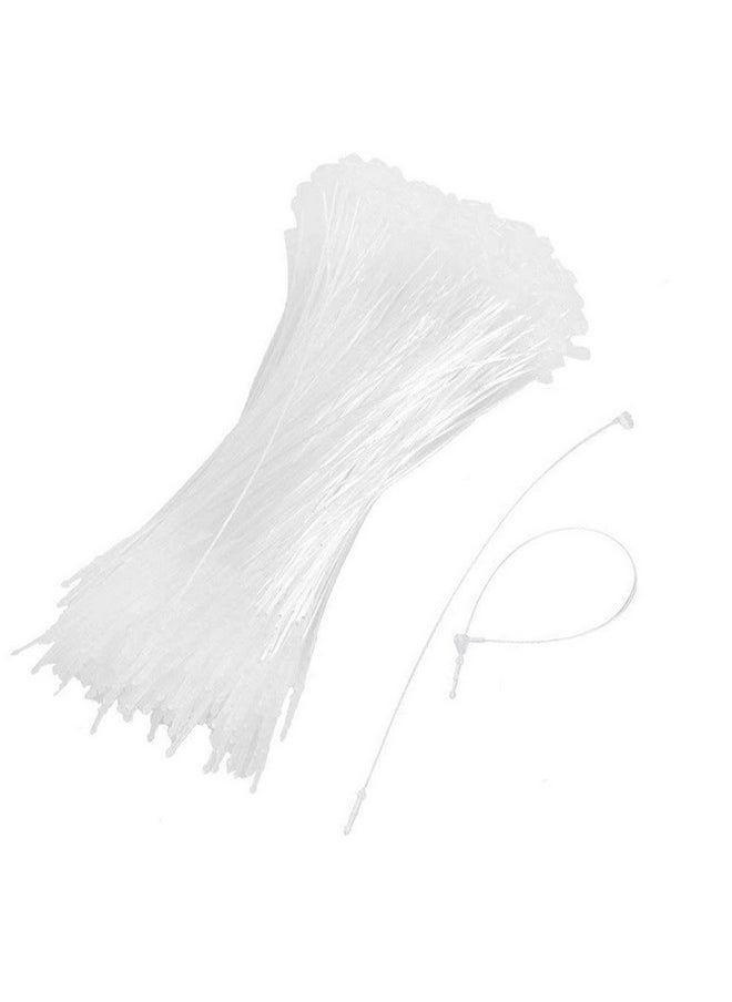 Yesallwas 1000 Pcs 7Inch Plastic Fastener Hang Tag Clear Snap Lock Pin Security Loop For Retail Store Clothing Accessory Price Pins  - Image 1
