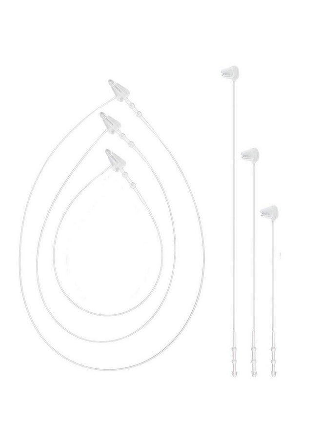 Yesallwas 1000 Pcs 7Inch Plastic Fastener Hang Tag Clear Snap Lock Pin Security Loop For Retail Store Clothing Accessory Price Pins  - Image 5
