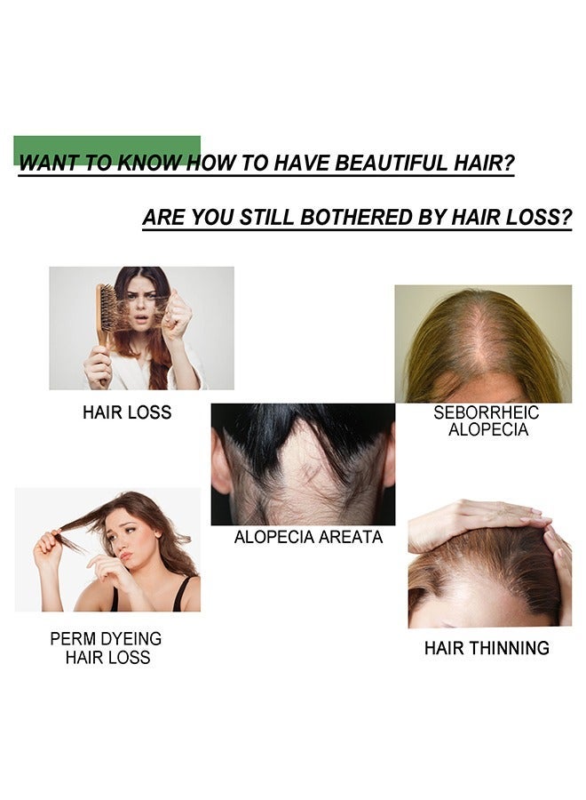 EELHOE Hair growth spray, Rapid Growth Hair Treatment 7 Day Hair Growth Serum Essence Oil Regrow, Ginger Essential Oil Stop Hair Loss Hair, Thinning Treatment Hair Growth Oil for Women & Men 20ml - Image 3