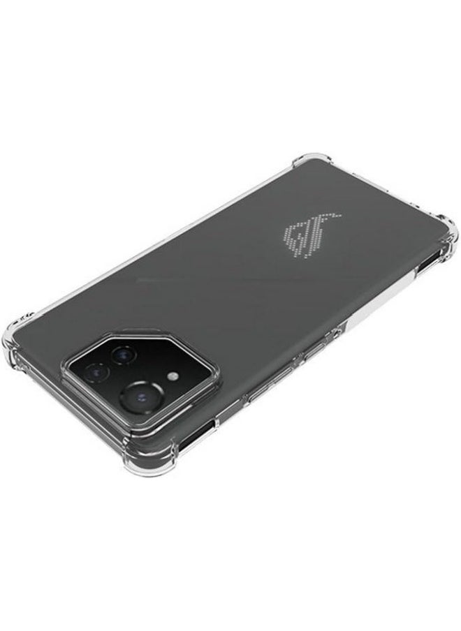 General - Compatible with Asus ROG Phone 8 Pro Thick Anti-Finger Full Transparent Clear TPU Case For ROG 8 Pro - Image 1