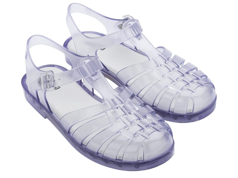 Melissa Possession Jelly Sandals for Women - The Original Jelly Shoes, Fisherman's Sandals with Adjustable Strap and Side Buckle, Clear, 9 - Image 3
