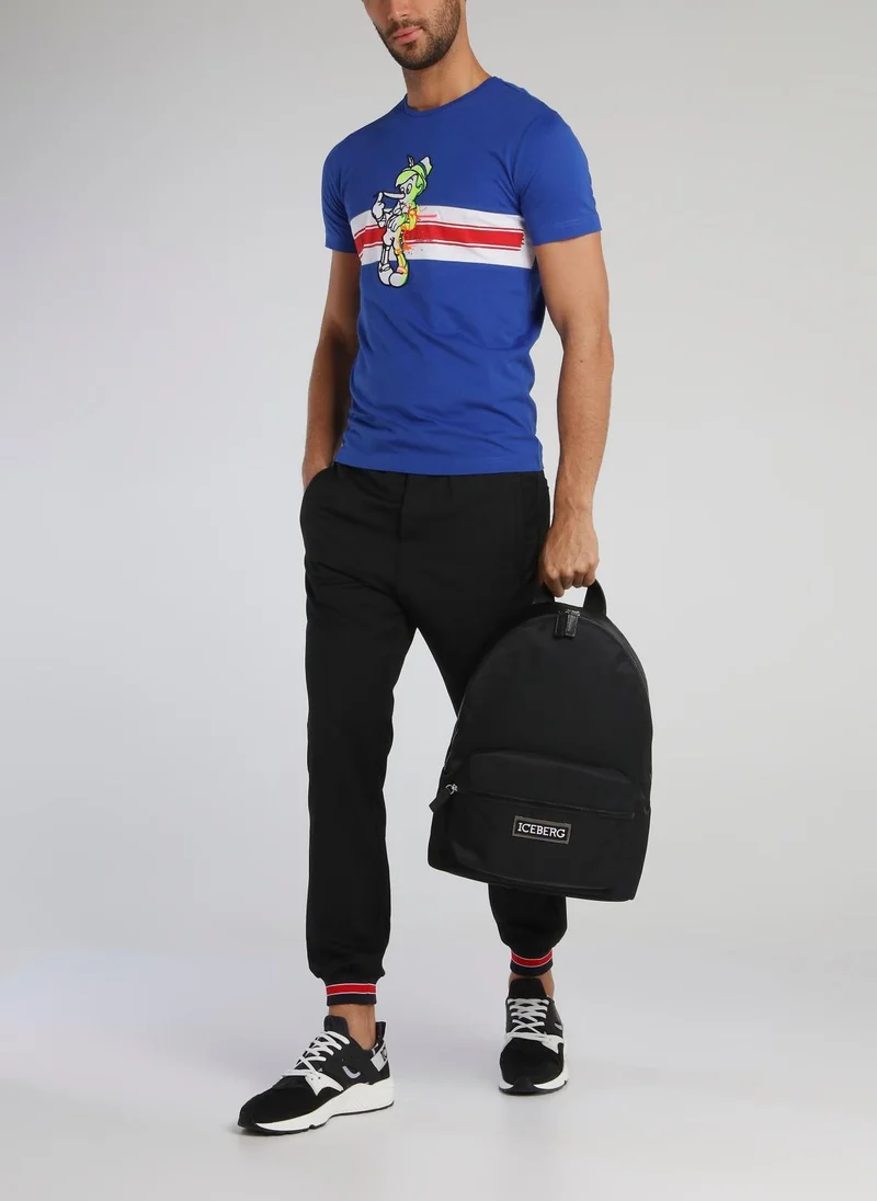 أيسبيرغ حقيبة ظهر بشعار أسود