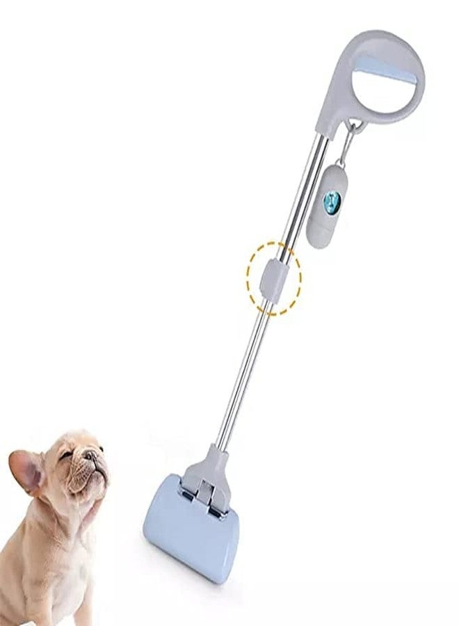 Pups&Pets Adjustable Size Poop Scooper - Waste Collector Long Portable & Extendable 46-68cm Handle | Potty Picker with Bag for Dogs and Cats - Image 2