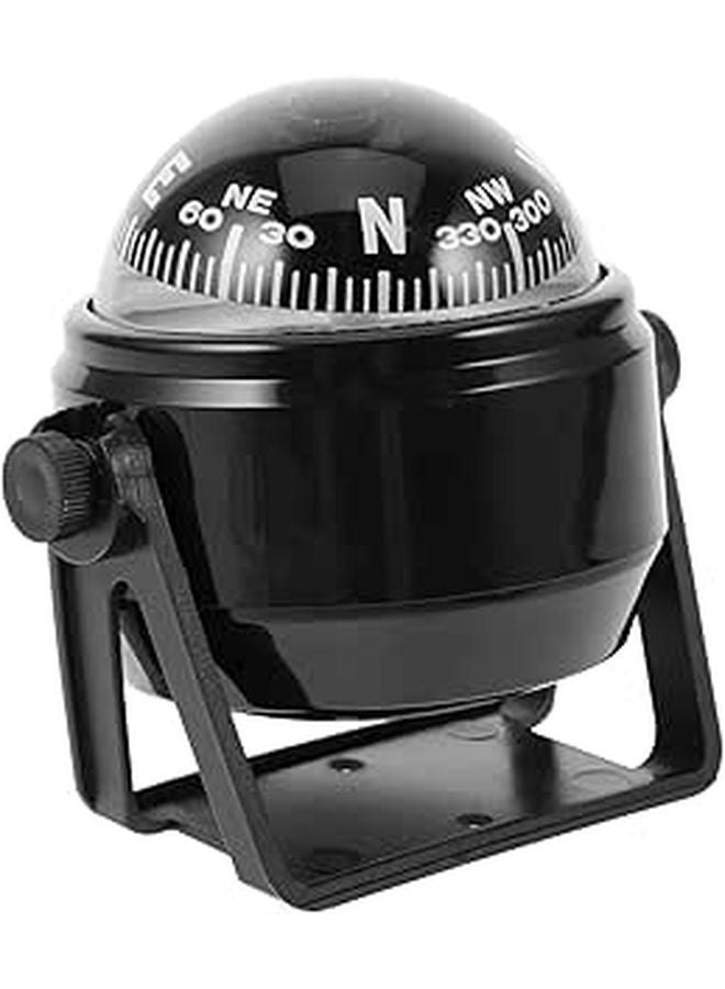 Adjustable Car Dashboard Compass Ball Accurate Direction Finder for Safe Driving Navigation Tool - Image 1