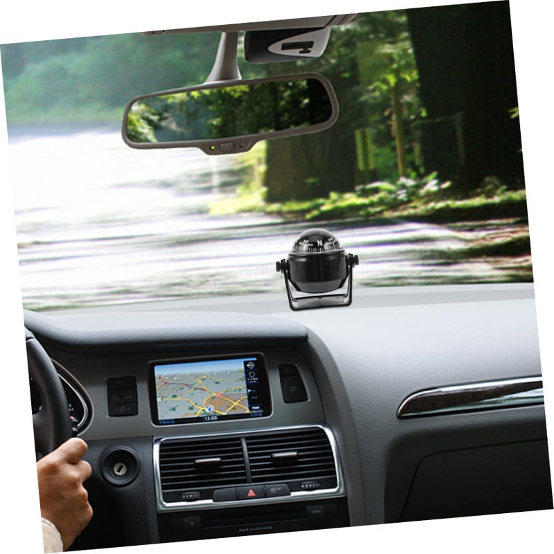 Adjustable Car Dashboard Compass Ball Accurate Direction Finder for Safe Driving Navigation Tool - Image 5