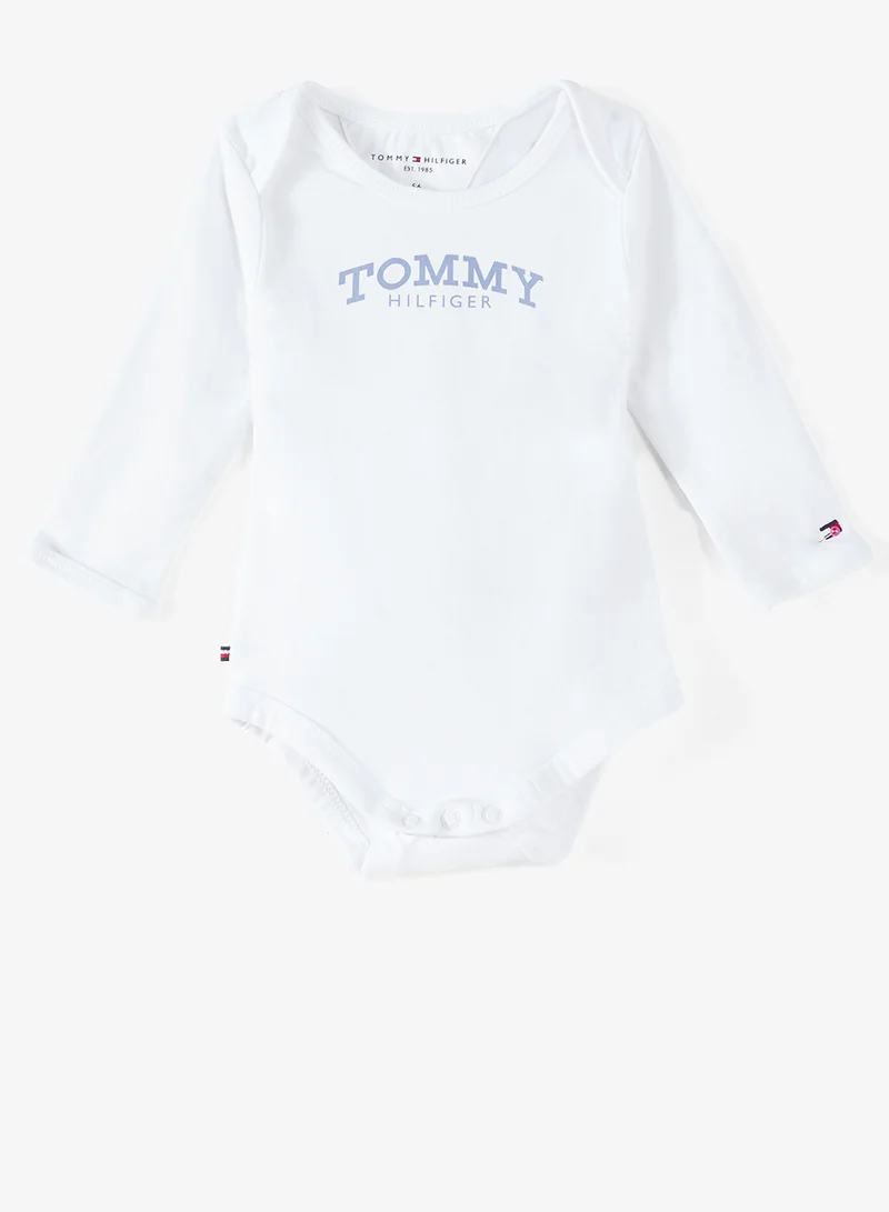 TOMMY HILFIGER Kids 3 Pack Monotype Aop Bodysuit