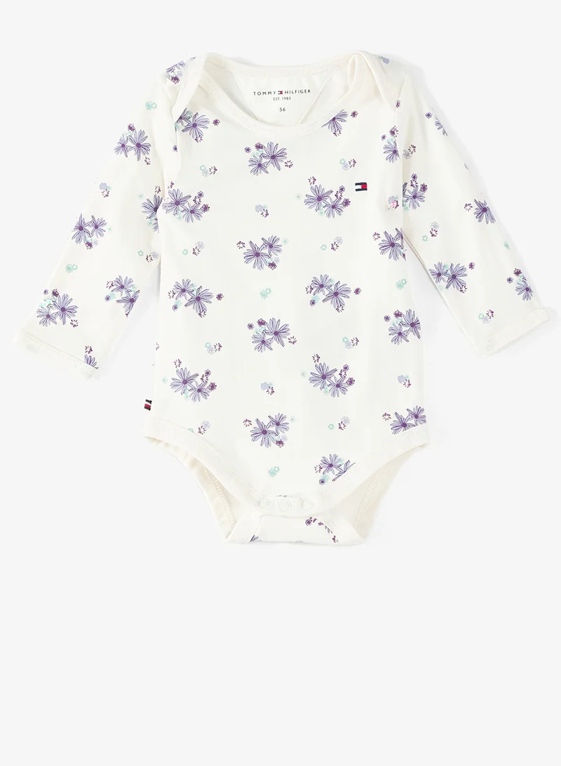TOMMY HILFIGER Kids 3 Pack Monotype Aop Bodysuit