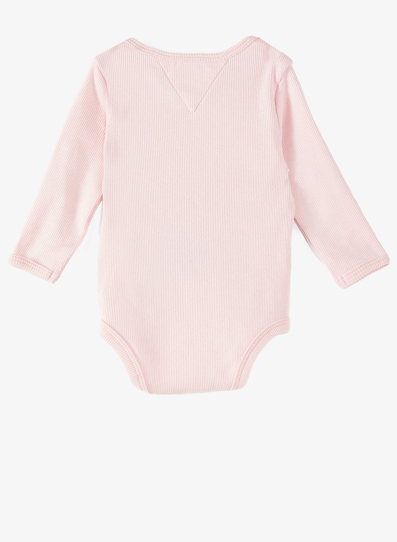 TOMMY HILFIGER Kids 3 Pack Monotype Aop Bodysuit - Image 5