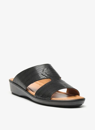 LBL by Shoexpress Mens Textured Slip-On Arabic Sandals