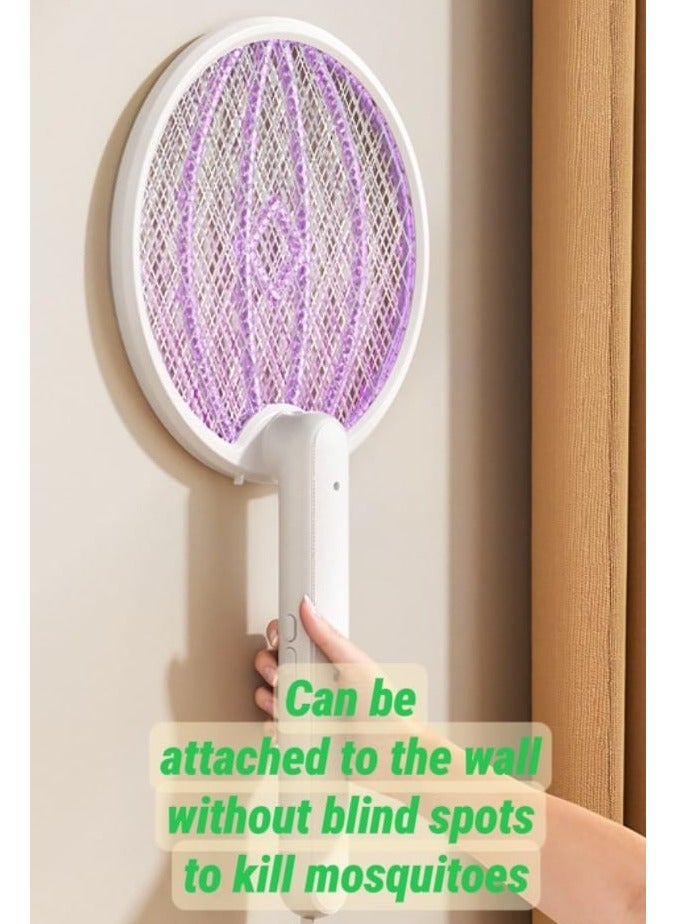 Generic 3 in 1 Purple light Electric Mosquito Swatter, Electric Bug Zapper,Electric Mosquito Killer Lamp USB chargeable repellent lamp, portable mosquito indoor or outdoor use.  - Image 2