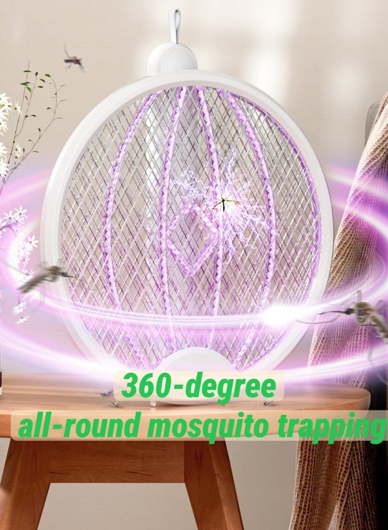 Generic 3 in 1 Purple light Electric Mosquito Swatter, Electric Bug Zapper,Electric Mosquito Killer Lamp USB chargeable repellent lamp, portable mosquito indoor or outdoor use.  - Image 4