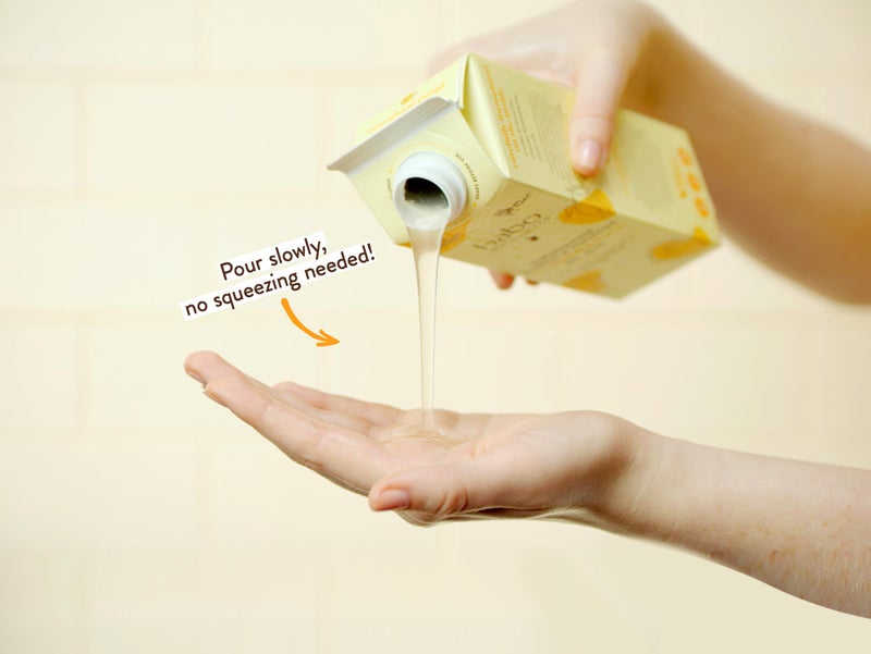 Babo Botanicals Nourishing Mango & Hibiscus Shampoo - For Dry, Damaged, Color-Treated Hair â€“ Moisturize & Soften - Passion Fruit Ferment for scalp - Water-Resistant Carton w. 80% Less Plastic â€“ Vegan - Image 3