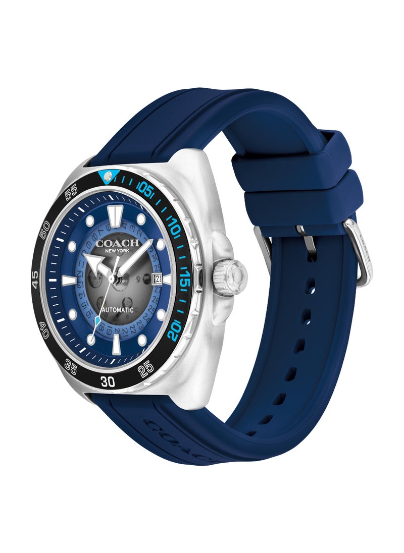 COACH - COACH WATCHES TONNEAU ANALOG MEN'S BLUE CASE WATCH - 14602714 - Image 1