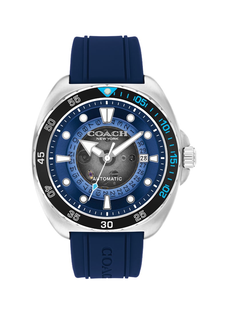 COACH - COACH WATCHES TONNEAU ANALOG MEN'S BLUE CASE WATCH - 14602714 - Image 1