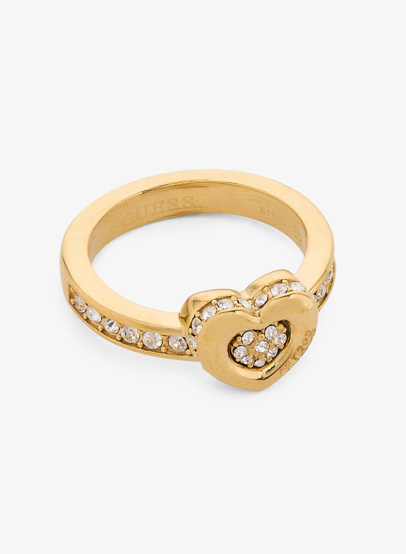 GUESS L.O.V.E. Non-Logo Ring - Image 1