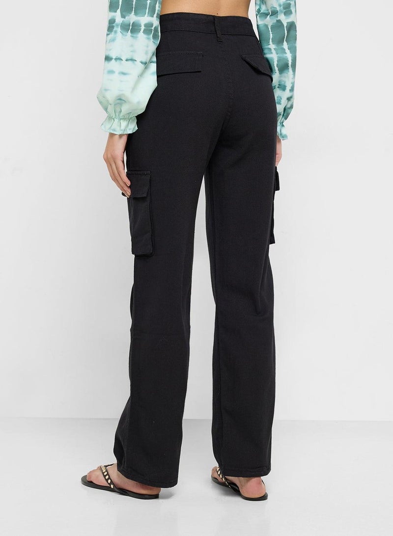 Ginger High Rise Straight Fit Jeans - Image 3