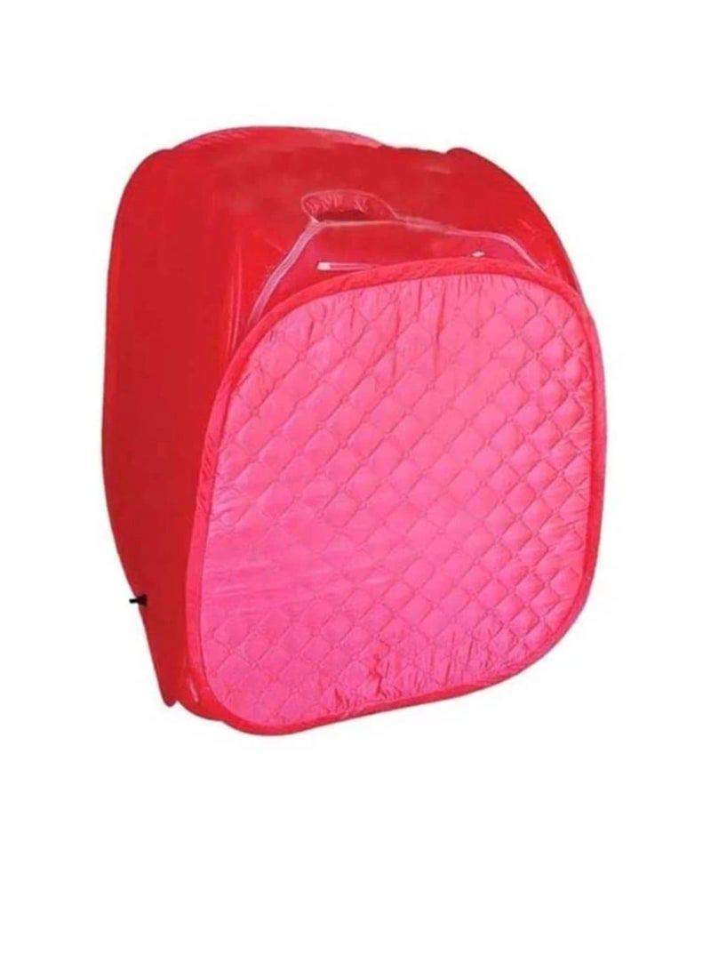 Portable steam sauna red - Image 2