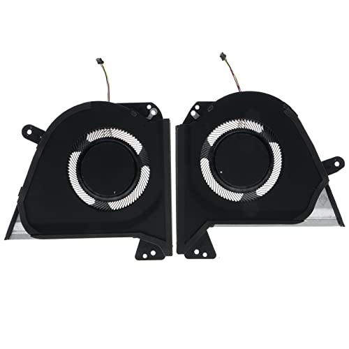 TRADOCK مروحة تبريد وحدة المعالجة المركزية ووحدة معالجة الرسوميات لـ ASUS Zephyrus G15 GA503QC GA503QE GA503QM GA503QR GA503QS Zephyrus M16 GU603HE GU603HM GU603HR 12V 1A FN22 13NR04J0T04211 DFSCK221051824 FN23 13NR04J0T03211 DFSCK221151812 - Image 2