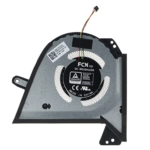 TRADOCK مروحة تبريد وحدة المعالجة المركزية ووحدة معالجة الرسوميات لـ ASUS Zephyrus G15 GA503QC GA503QE GA503QM GA503QR GA503QS Zephyrus M16 GU603HE GU603HM GU603HR 12V 1A FN22 13NR04J0T04211 DFSCK221051824 FN23 13NR04J0T03211 DFSCK221151812 - Image 5
