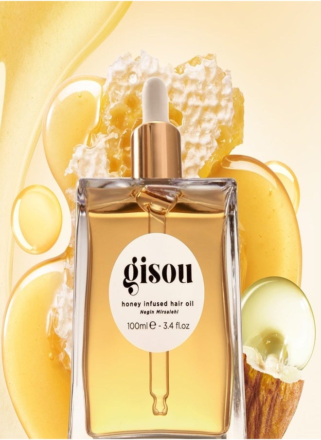 GISOU Honey Infused Hair Oil - Hydration and Shine Hair Oil 100ml - pzsku/ZD73D648FC56334098B75Z/45/_/1717498250/b3c34e34-4d29-41a6-9bb1-940c00c4d136