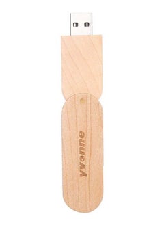 NIBEMINENT Rotatable USB Flash Drive C6717-32-1 Beige/Silver  - Image 1