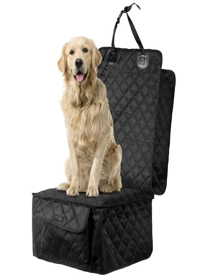 Fasmov 2 Pack Front Dog Car Seat Cover, Full Protection Dog Car Seat Cover with Side Flaps, Nonslip Pet Seat Covers with Elastic Bottom, Waterproof Car Seat Covers Fits for Cars, Trucks, SUVs - Image 3