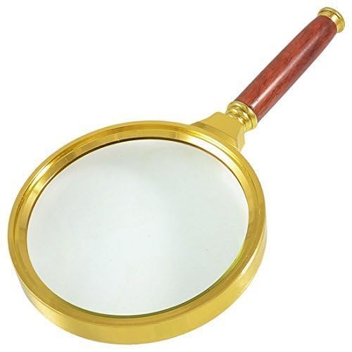 DELINGER Magnifying Lens Detachable Handle Glass Magnifier Hand for Jewelry Loupe, Book and Newspaper Reading (60MM) - Image 2