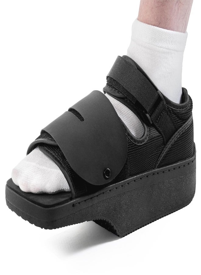 Estinko forefoot Offloading Post Op Shoe-Wedge Post Op Shoe Ortho Wedge Healing Shoe Non Weight Bearing Offloading Shoe for Broken Toe, Bunion, Hammer toe, Diabetic Foot Ulcer for Men and Women, M - Image 1