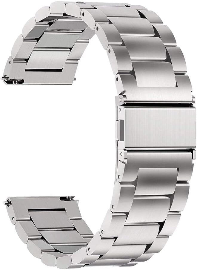 ACM Acm Watch Strap Stainless Steel Metal 20mm Compatible with Huami Amazfit Gts Smartwatch Belt Luxury Band 