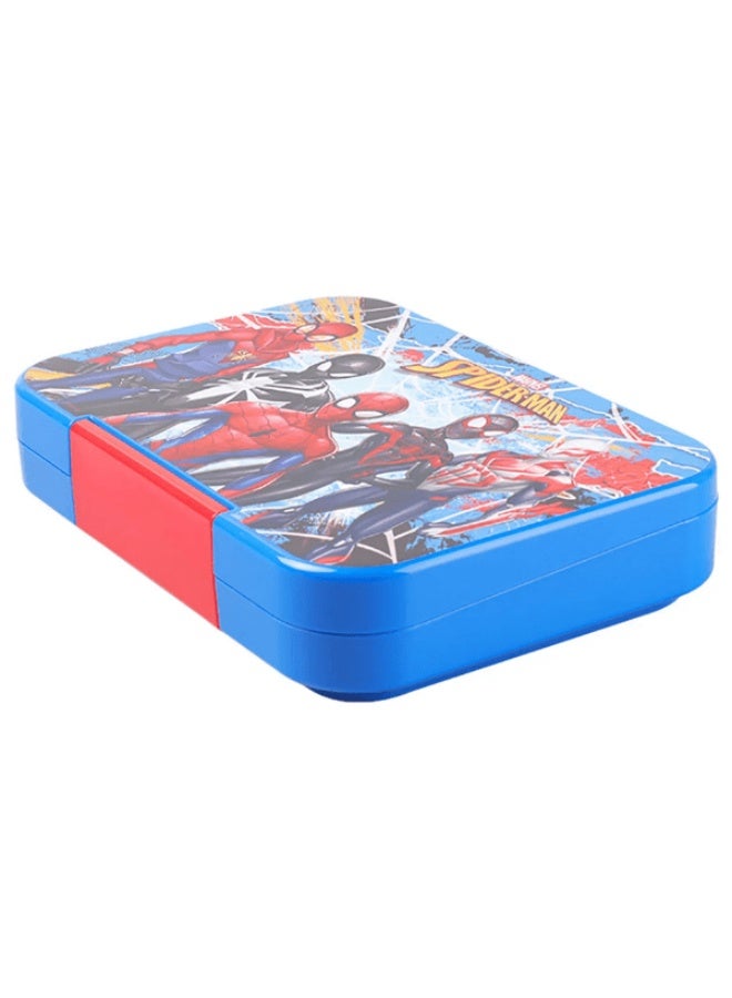 Tiny Wheel Marvel Spiderman 6-Compartment Single Button Lock Tritan Lunch Box Multicolor DW22084-SM - Image 3