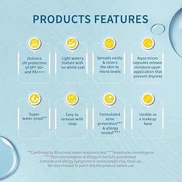 Biore Kao Japan Aqua Rich Watery Essence Sunblock Sunscreen Sun Cream Ametsus SPF 50 PA UVA Protection - Image 5