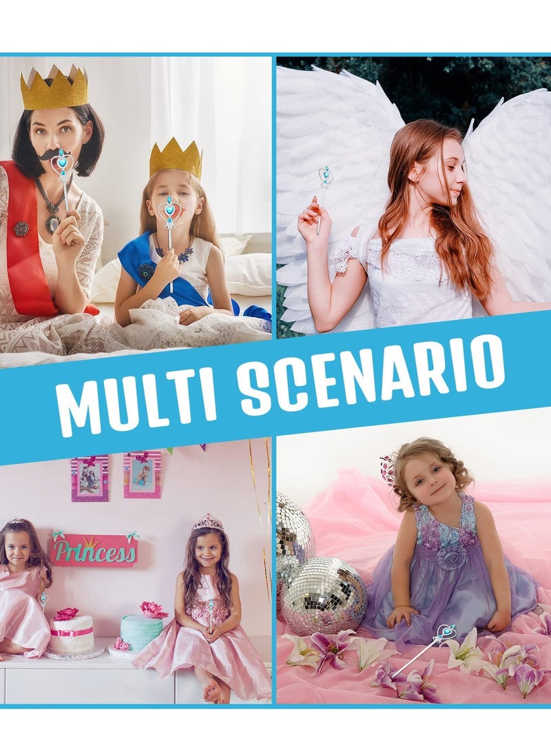 SYOSI 12 Pack Fairy Princess Wands, Fairy Wand Set, Kids Show Birthday Gifts Magic Wands, Ladies Girls Dress Accessories, Perfect for Birthday Gifts, Party Decoration Gifts - Image 3