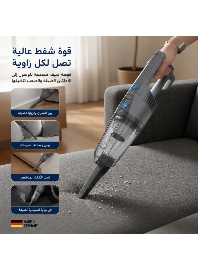 Arshia 4 in 1 Vacuum Cleaner with Mop (Black) - Image 3