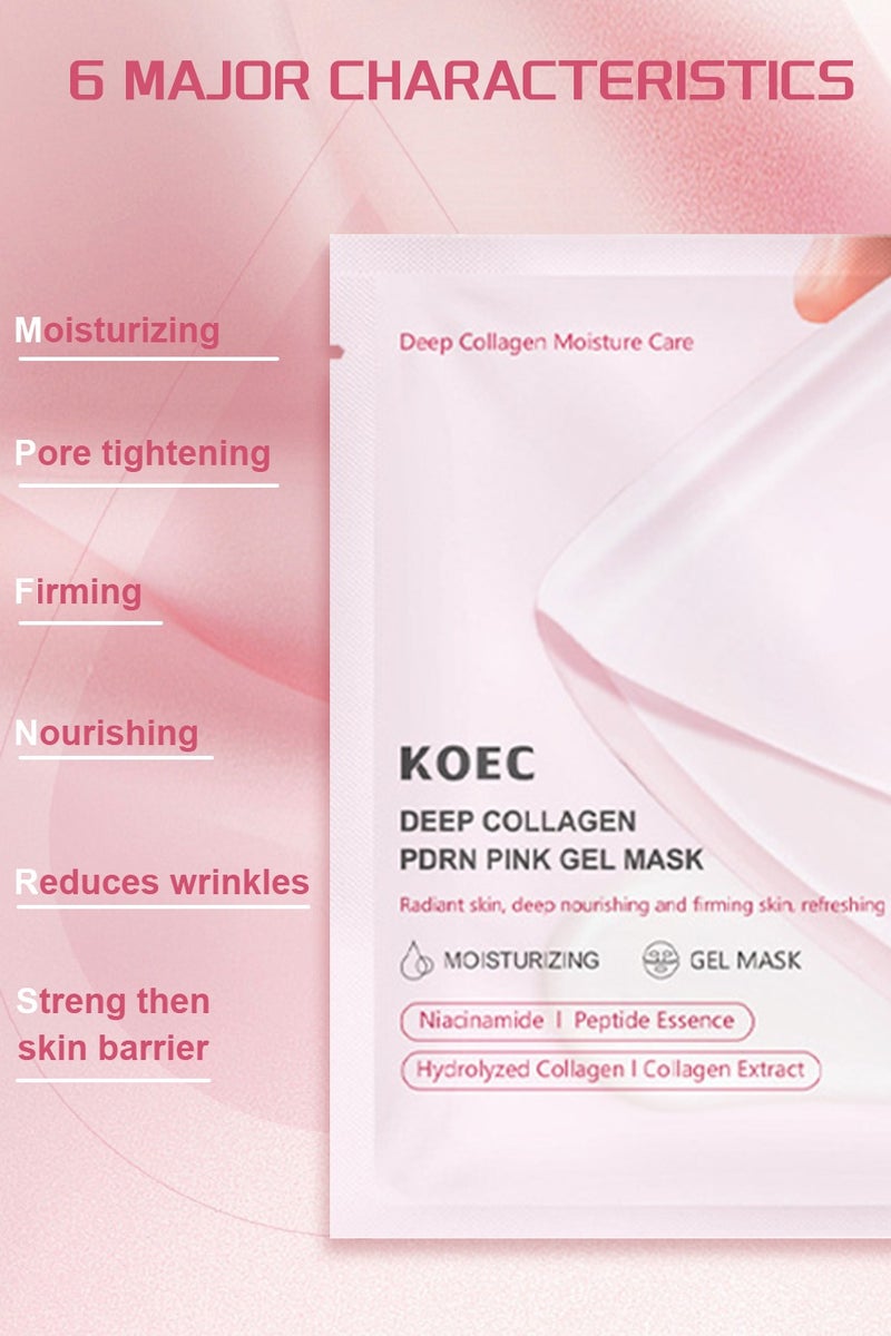 KOEC Deep Collagen Overnight Mask , Hydrating Collagen Face Mask, TikTok Trend Items Skin Care,36g*4 Count - Image 2