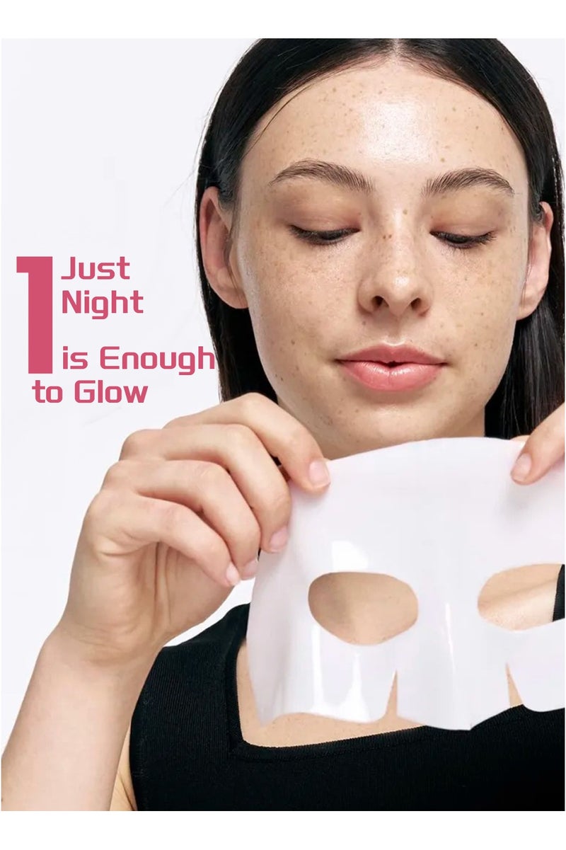 KOEC Deep Collagen Overnight Mask , Hydrating Collagen Face Mask, TikTok Trend Items Skin Care,36g*4 Count - Image 5