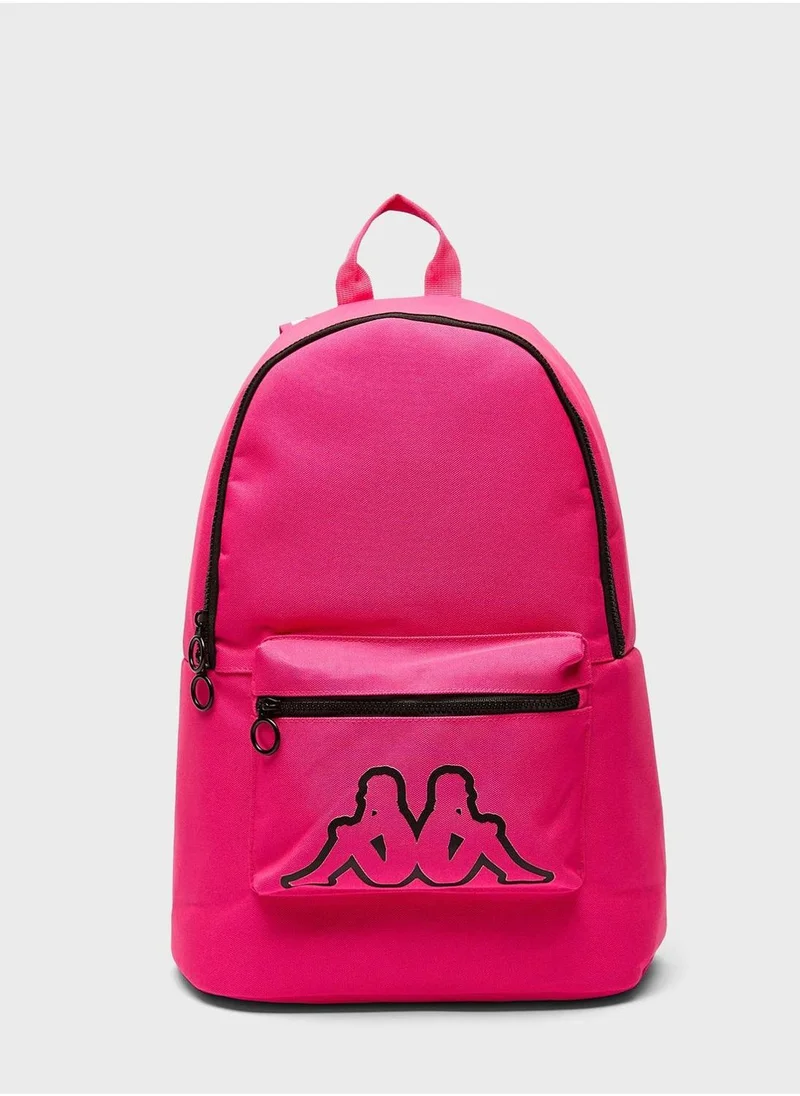 كابا Logo Print Backpack