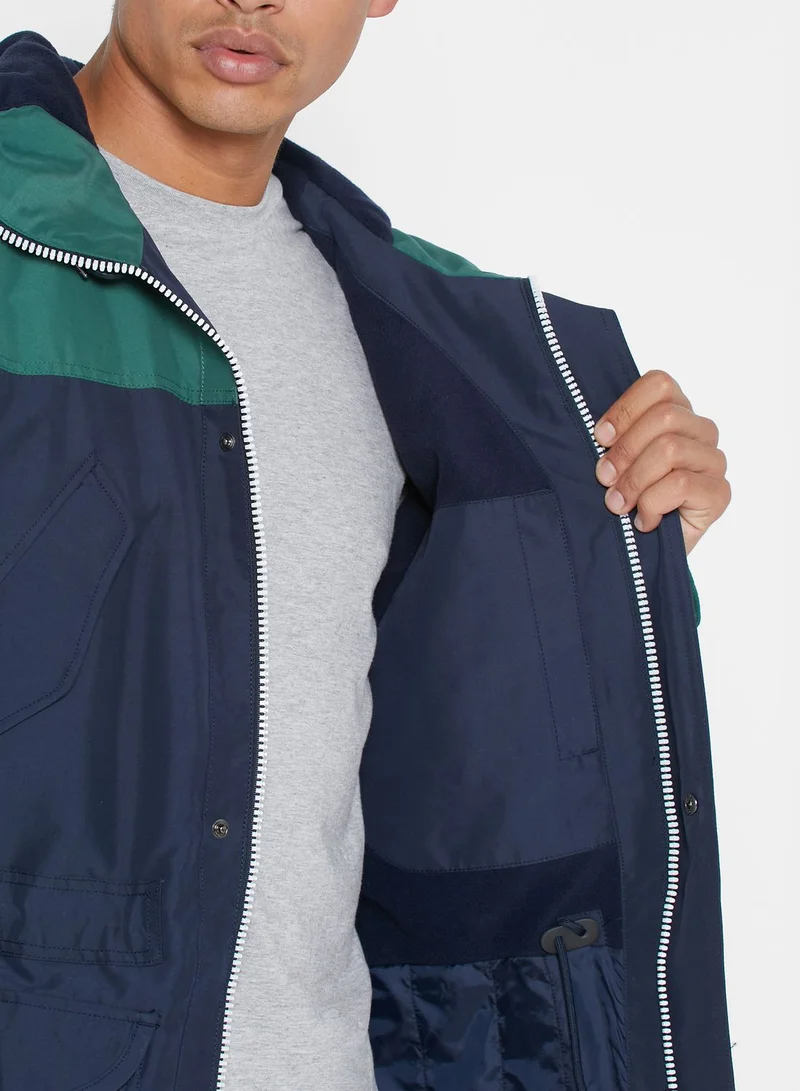 NAUTICA Color Block Hooded Jacket