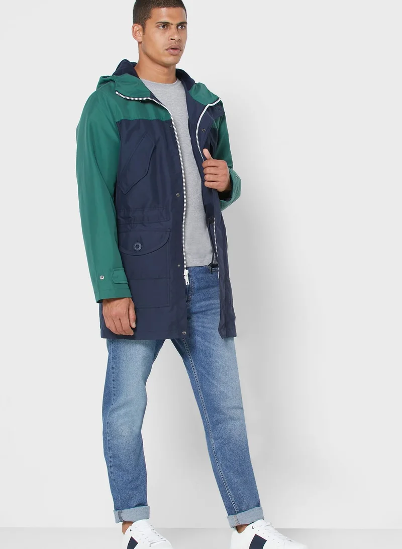 NAUTICA Color Block Hooded Jacket